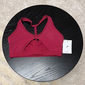 Gymshark Legacy T-back Red Sports Bra